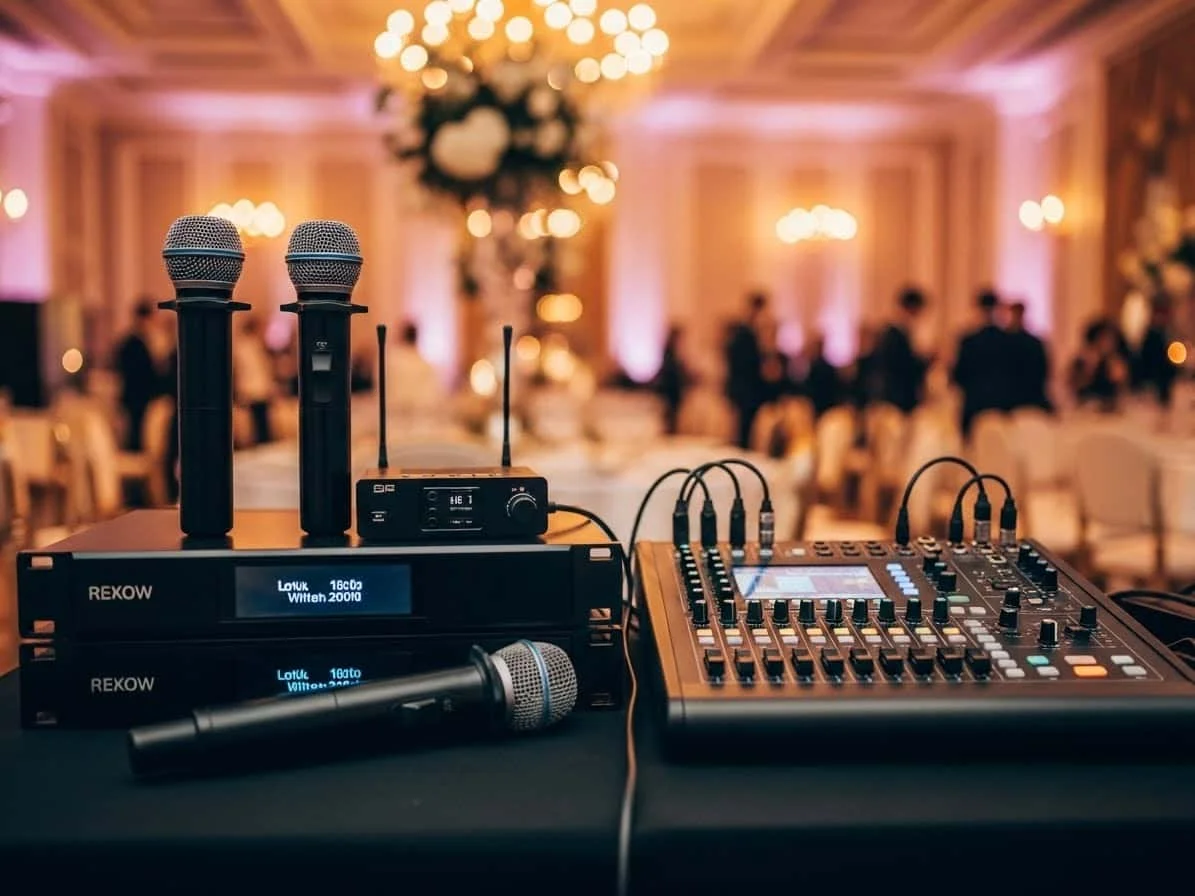 Audio profesional JBL y QSC para eventos