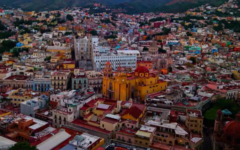 Vista panorámica de Guanajuato capital, Guanajuato