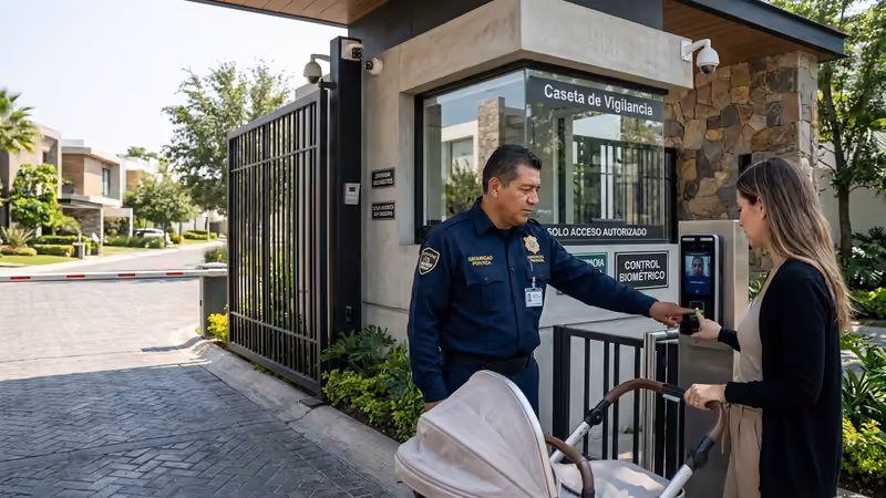SeguridadPrivadaMX - Control de acceso biometrico y tecnologia propia en CDMX
