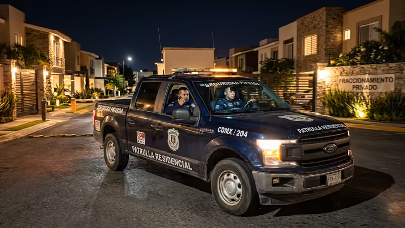Transporte de valores y patrulla blindada en CDMX